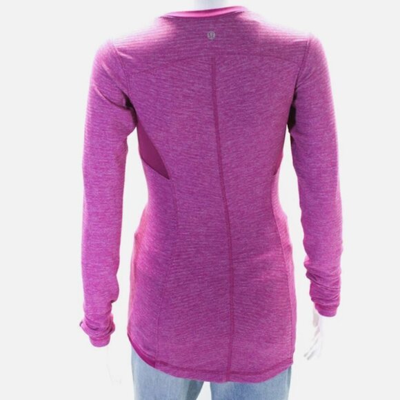 Lululemon Run Soft Long Sleeve Pink 4 NWOT - Picture 12 of 14